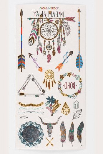 Временные тату Дары волхвов