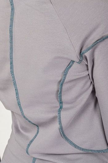 Серое женское платье Багдад