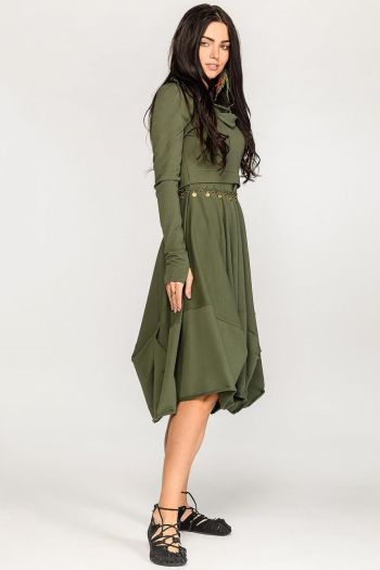 Длинное бохо платье Тетра