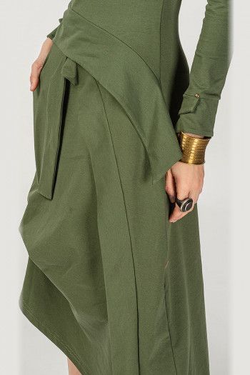 Платье хаки Томпильяно