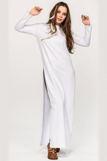 Длинная белая туника Эрика