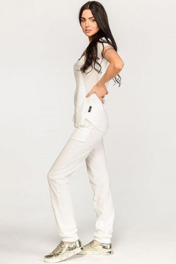 Белые женские брюки Оттона