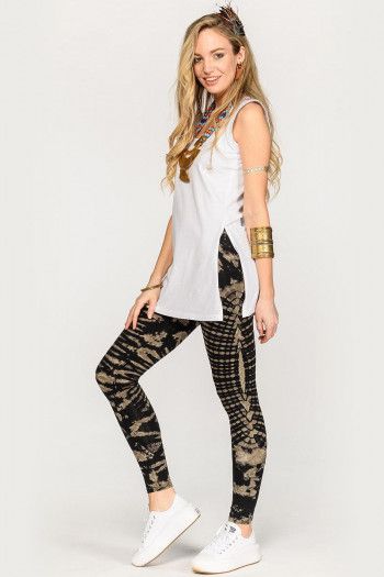 Леггинсы Золото океана