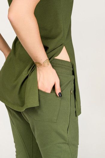 Галифе из футера Цинния