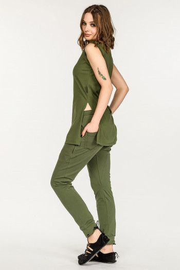 Галифе из футера Цинния