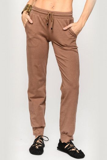 Прямые спортивные штаны Цитрон