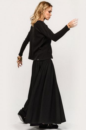 Длинная свободная юбка Форзиция