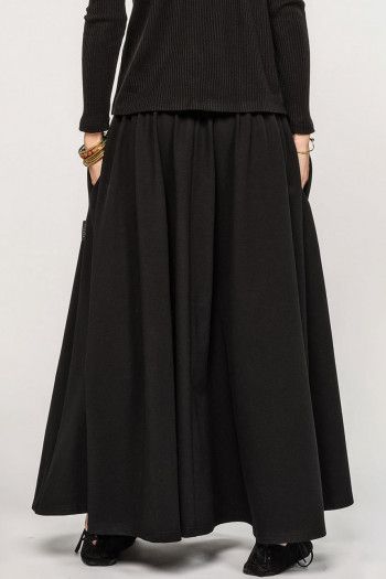 Длинная свободная юбка Форзиция