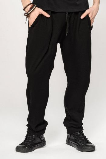 Мужские черные галифе Цикас