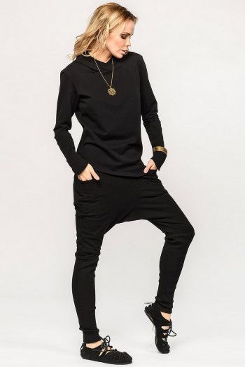 Черные утепленные галифе Флокс