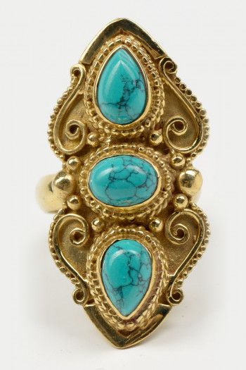 Кольцо с камнями Зирра