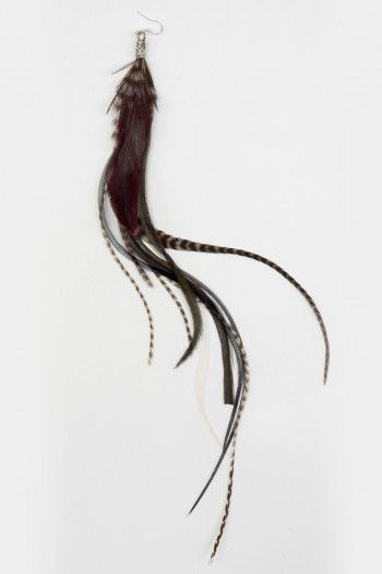 Серьга перо Бунда