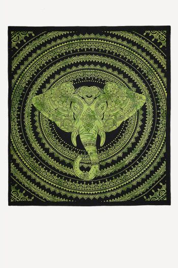 Покрывало с изображением Мудрый Ганеш