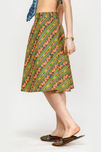Яркая пляжная юбка «Альма»