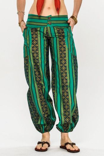 Прямые штаны из хлопка Энергия Шакти