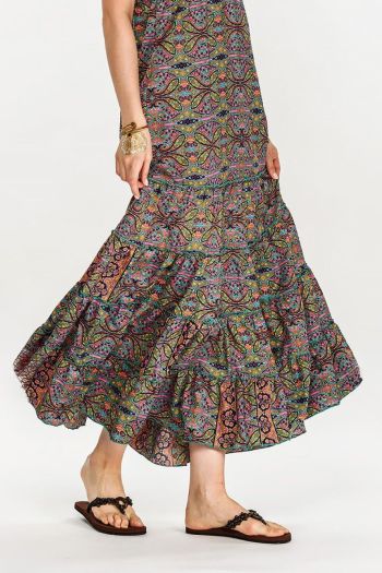 Бохо платье Муссон