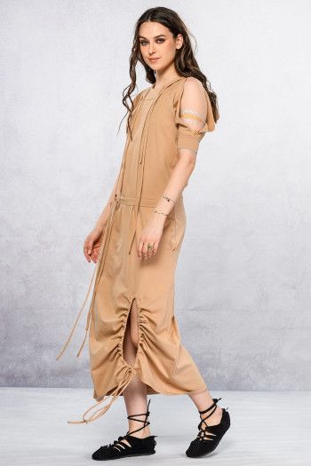 Платье с капюшоном Эйва