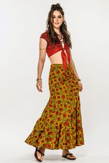 Юбка из хлопка Тайфун