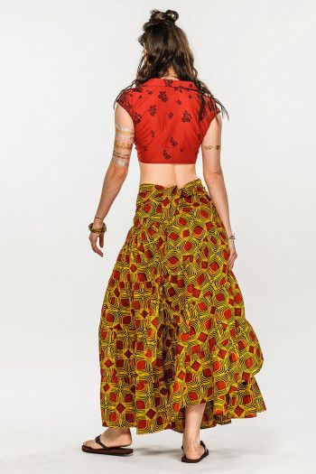 Юбка из хлопка Тайфун