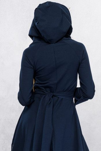 Синее бохо платье Нади