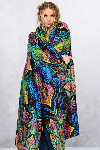 Плед флисовый Mandala