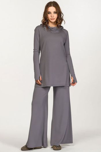 Серая туника из бамбука «Амадо»