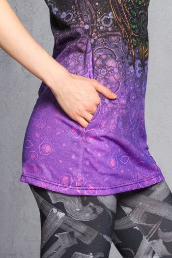 Лосины с высокой посадкой «Каллиграфия»