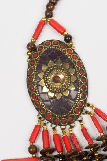 Украшение на шею, дерево 3466