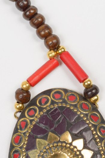 Украшение на шею, дерево 3466