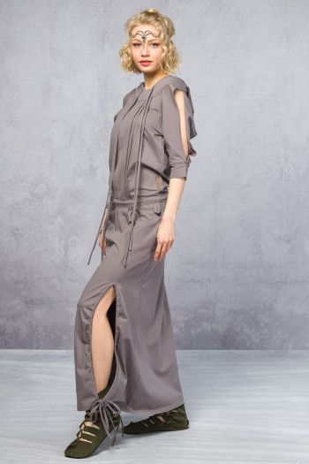 Серое платье Монтесума