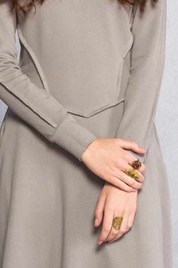 Длинное бохо платье Регул