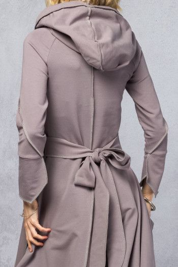 Серое платье миди Камелия