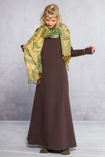 Легкий Шарф из кашемира Варкала