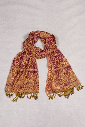Шарф с орнаментом Триссур