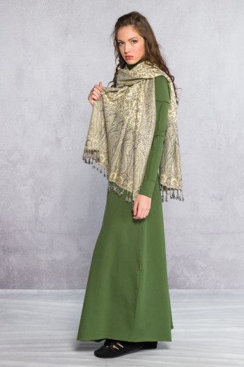 Кашемировый Тонкий шарф Палампур