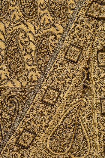 Женский тонкий шарф палантин с восточным узором «Руркелла»