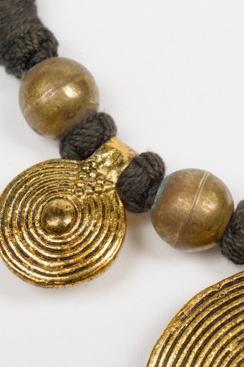 Латунное колье Античность