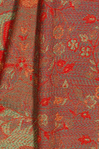 Лёгкий кашемировый платок с этническим онаментом