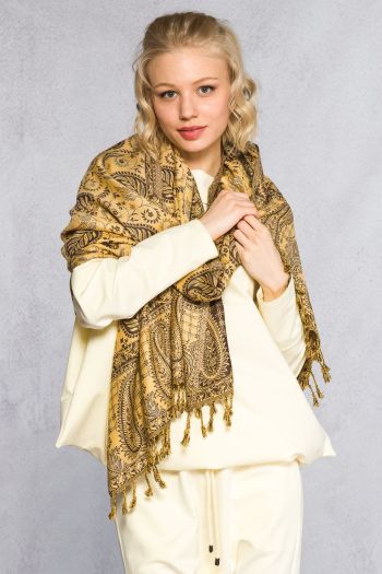 Восточный тонкий шарф Друпада