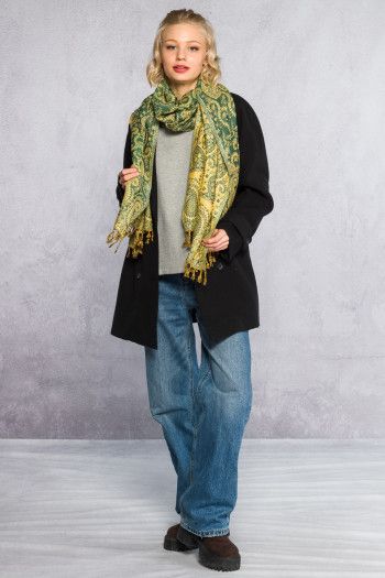Шарф с бахромой Восточный путь