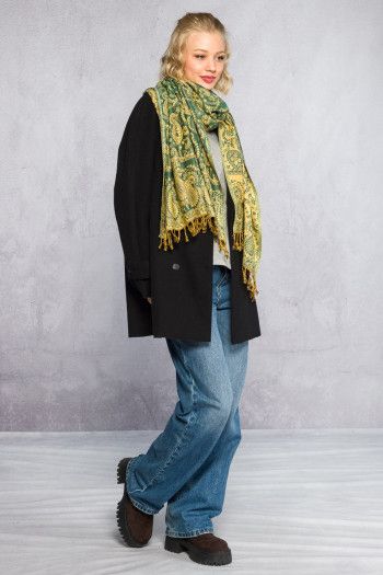 Шарф с бахромой Восточный путь
