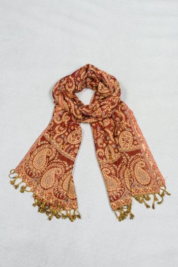 Палантин легкий с пейсли Дауса