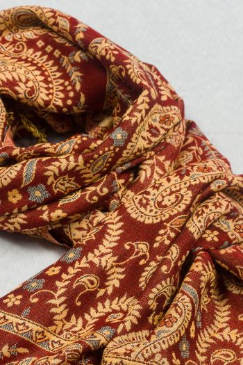 Палантин легкий с пейсли Дауса