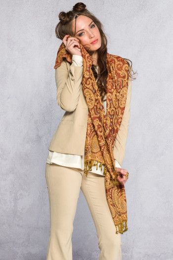 Женский тонкий Шарф Альсафи