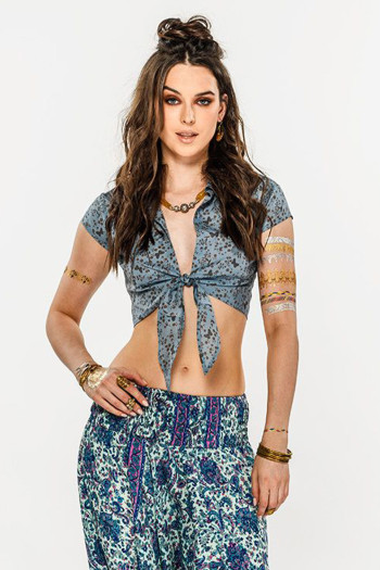 Леггинсы Золото океана