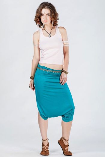 Штаны бирюзовые Асирис