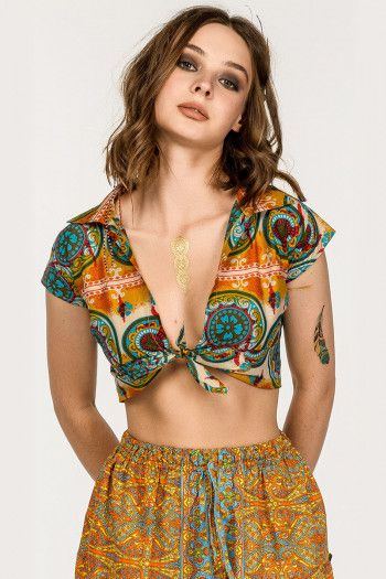 Леггинсы Золото океана