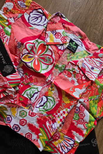 Топик летний с цветами Ванбах