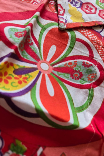 Топик летний с цветами Ванбах