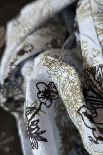 Топик летний с цветами Агир